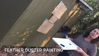 Feather Duster Painting
