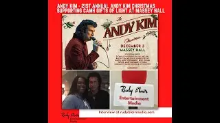 Intv w Andy Kim On 21st Annual Andy Kim Christmas Supporting CAMH Gifts Of Light At Massey Hall
