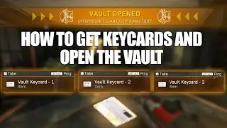 How To Get All Keycards & Open Nakatomi Plaza Tower Vault