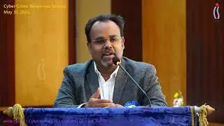 #cybercrimeawareness #socialengineering :Spoke in Cyber Society of India & Lions Int'l Event