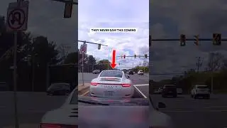 2 Bad Drivers Gets Sweet Instant Karma #dashcam #karma #driving