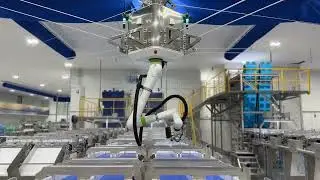 Cable Robot for Industrial Automation | Cleaning, Pick & Place, and Inspection