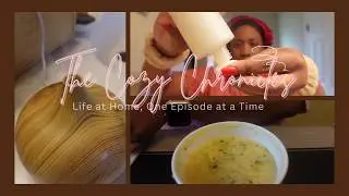 Cozy Chronicles Ep.2 | Rainy Day at Home | Cleaning | Skincare