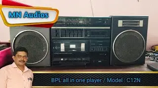 ( S O L D ) BPL all in one player with bluetooth / Model : C12N