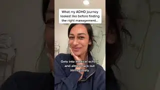 ADHD journey for a physician&hellip;#drsasha #adhd #shorts