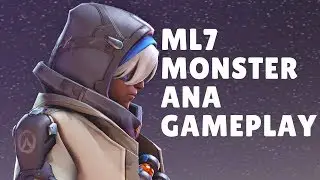 Overwatch Best Ana Pro mL7 Showing His Monster Support Skills