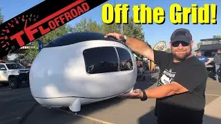 Be Totally Self Sufficient - You Can Camp in THIS Trailer Literally ANYWHERE on Earth!