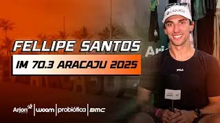 Fellipe Santos - Interviews Ironman 70.3 Aracaju 2025