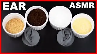 ASMR Intense Ear Massage Exfoliating Scrub ( no talking ) 1 hour