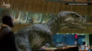 CGI Dinosaur Show Up to Address the UN, Warns Not to &lsquo;Choose Extinction&rsquo;