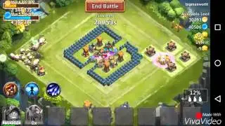 Castle Clash - Troops VS smurf account