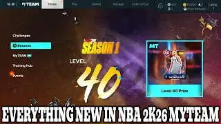 FULL BREAKDOWN OF EVERYTHING NEW IN NBA 2K26 MYTEAM!