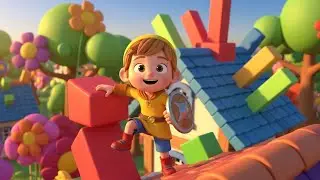 Fortnite Little Hero Fell from the Roof | Nursery Rhymes for Kids & Baby Songs