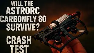 Переживёт ли ASTRORC CARBONFLY 80 ЭТУ катастрофу?! | Первый полёт, тест на шум и необработанные к...