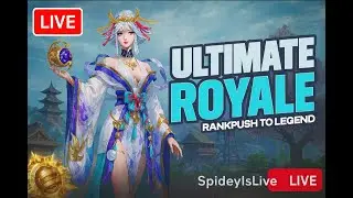 BGMI ULTIMATE ROYALE LIVE | ROAD TO LEGEND | FULL RUSH GAMEPLAY | SpideyisliveYT #bgmilive