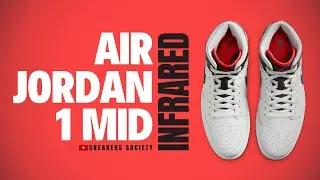 INFRARED 2026 Air Jordan 1 Mid | DETAILED LOOK + PRICE