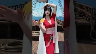 Boa Hancock AI Cosplay Dance in 4K | Love-Love Beam 💘