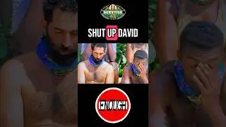 David Winning and Talking in Survivor 48 Challenges Was Finally Too Much for Shauhin