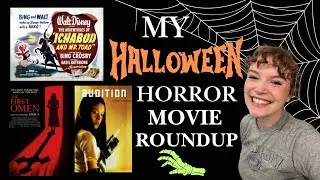 THE FIRST OMEN/AUDITION/ADVENTURES OF ICHABOD!! - HALLOWEEN HORROR ROUNDUP AND SPOOKY CRAFTS!