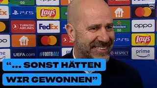 So bewertet Peter Bosz die Partie! | Interview nach PSV Eindhoven - Borussia Dortmund