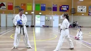 Kumite: Pt 1 Distance after striking: In out, or In in