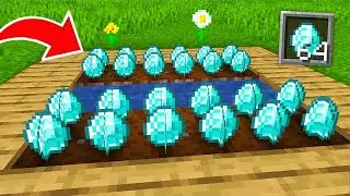 MINECRAFT TAPI BIJI DIAMOND BISA KUTANAM DAN KUPANEN KEMBALI !