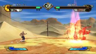 Naruto GNTSP Killer Bee vs Raikage
