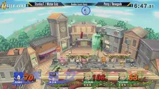 MHM15 [Wii U] - StardusT / Mister Eric (blue) vs Percy / Renegade (Green) - Doubles Losers Semis