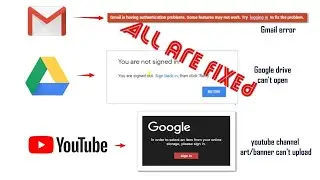 Gmail Account Error Fixed | Mr Techkule