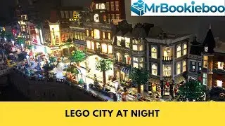 LEGO City Lights - Bricksburg at night