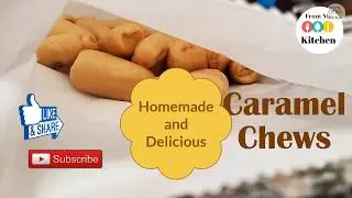 Caramel Fudge candy| Parle Kismi Bar Recipe| Caramel Chews Recipe | Dulce de Leche Toffee