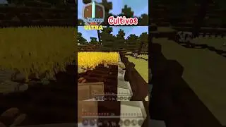 Cultivos #minecraft #gameplay #serie #bedrock #camararapida #granjasminecraft