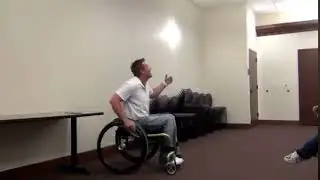Matt Blanchard Spinal Cord Injuryhelp getting socks on