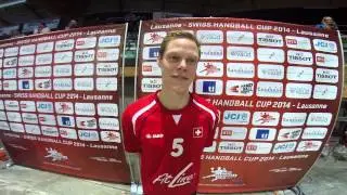 ITW - Manuel Liniger (SUI) after the match against Croatia