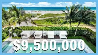 $9.5M Luxury Oceanfront Beach Villa in Miami Beach | 321 Ocean Dr # 201