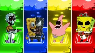 SQUIDWORD🆚SPONGEBOB 🆚PATRICK 🆚SPONGEBOB 🆚⭐ 🎶 TILES HOP