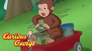 The Runaway Wagon 🐵 Curious George 🐵 Kids Cartoon 🐵 Kids Movies