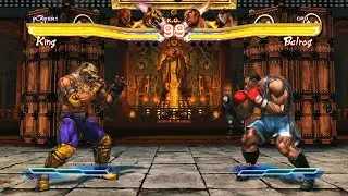 King & Marduk vs Balrog & Vega (Hardest) - Street Fighter X Tekken