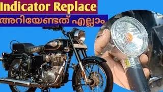 How to change Indicator Light In Royal Enfield Bullet 350 |DOT4VISHNU #dot4vishnu#royalenfield