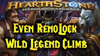 Hearthstone Wild, Ladder Climb, Reaching Legend With Even RenoLock Only! [October 2021].