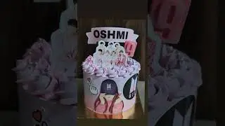 BTS theme cake