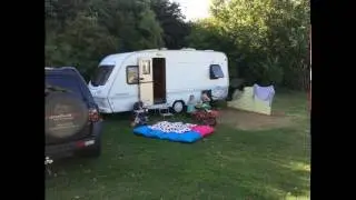 CARAVAN Elddis tornado 2001 4 berth fixed bed for sale