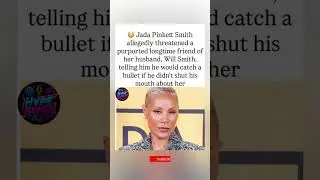 Jada Pinkett Smith allegedly threatened Will's friend with a bullet. 😳🔫 #shorts
