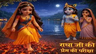 Radha Krishna Ki Prem Lila😰😲Me Rukmini Ji Ki Pyaar Kyu Hua Asafal😱😱Radha ji ki prem Pariksha#radha 