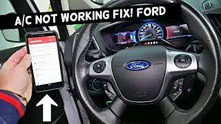 НОВЫЙ КОМПРЕССОР КОНДИЦИОНЕРА. КОНДИЦИОНЕР ВСЕ ЕЩЕ НЕ РАБОТАЕТ. РЕМОНТ FORD FOCUS FIESTA ESCAPE E...