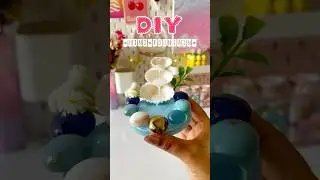 DIY Mini Fountain 💧✨ | Easy Handmade Home Decor Idea #shorts #viralshorts #diy #homedecor #craft