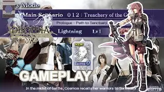 Dissidia 012 Final Fantasy Chapter 0 PSP (PPSSPP) Full Gameplay | Lightning | Sharung (1080p FHD)