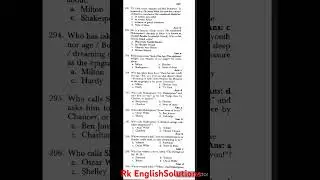 William Shakespeare mcqs | tgt pgt English | #english #education #uppgtenglish