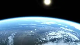 Earth From Space Animation
