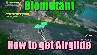 How to Glide in Biomutant The Mirage Side Quest Location #1 (Airglide,Glide Fly)